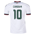 adidas Men's Cordova Mexico 2026 Away Stadium Jersey (White)