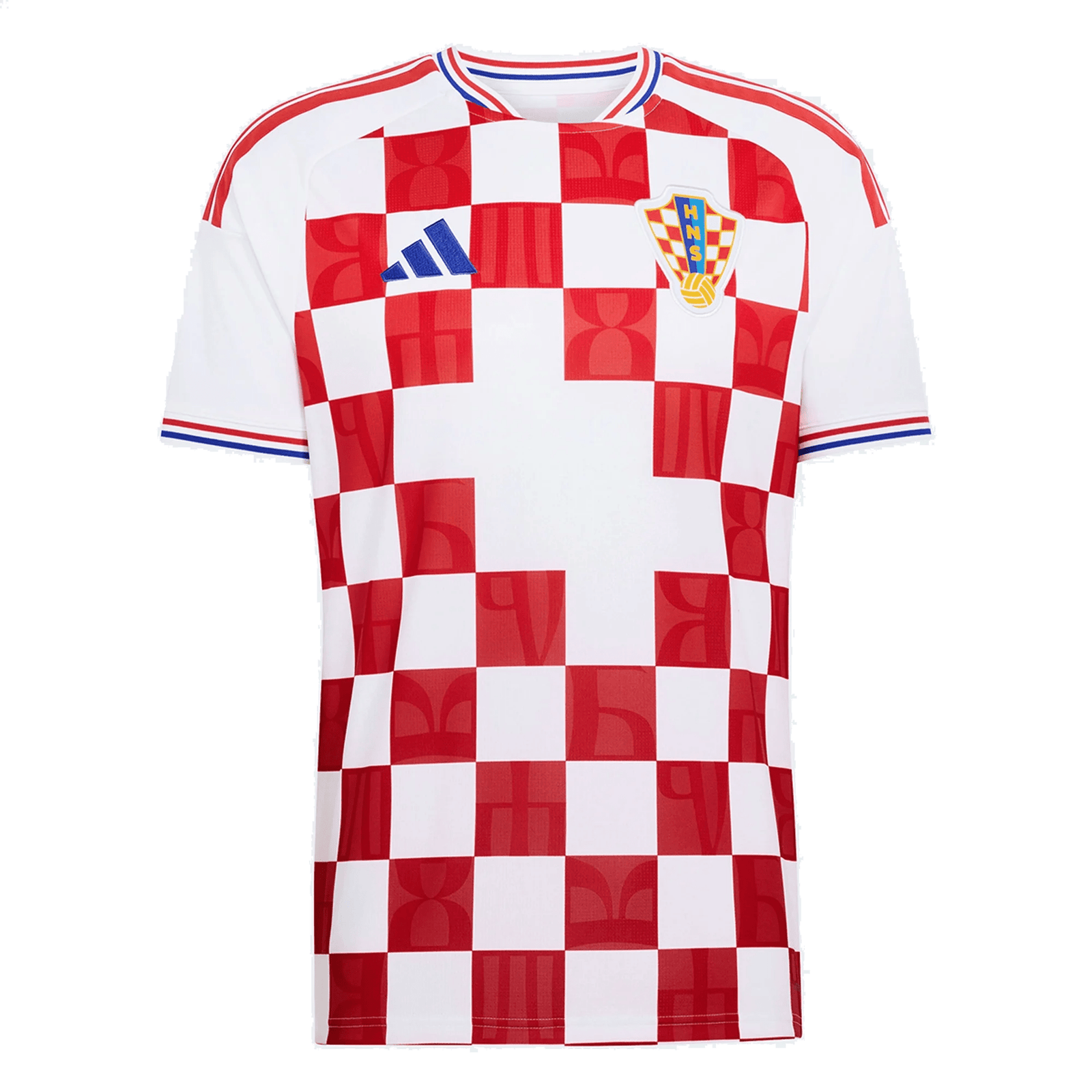 adidas Mens Croatia Home Jersey 26/27 (White/Red) | SoccerWearhouse