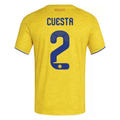 adidas Men's Cuesta Colombia 2026 Authentic Home Jersey (Impact Yellow)
