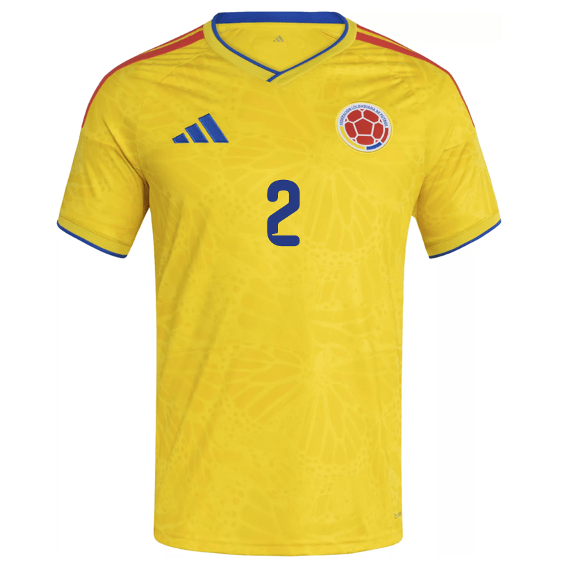 adidas Men's Cuesta Colombia 2026 Home Jersey (Impact Yellow) | SoccerWearhouse