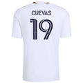 adidas Men's Cuevas LA Galaxy Home Stadium Jersey 26/27 (White)