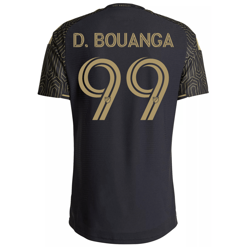 adidas Men's D. Bouanga LAFC Authentic Match Home Jersey 26/27 (Black/Gold) | SoccerWearhouse