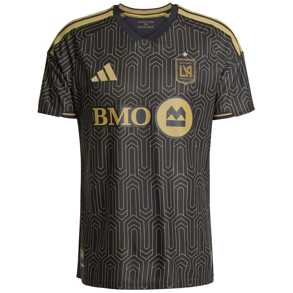 adidas Men's D. Bouanga LAFC Authentic Match Home Jersey 26/27 (Black/Gold) | SoccerWearhouse