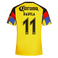 adidas Men's Davila Club America Home Jersey 25/26 (Yellow)