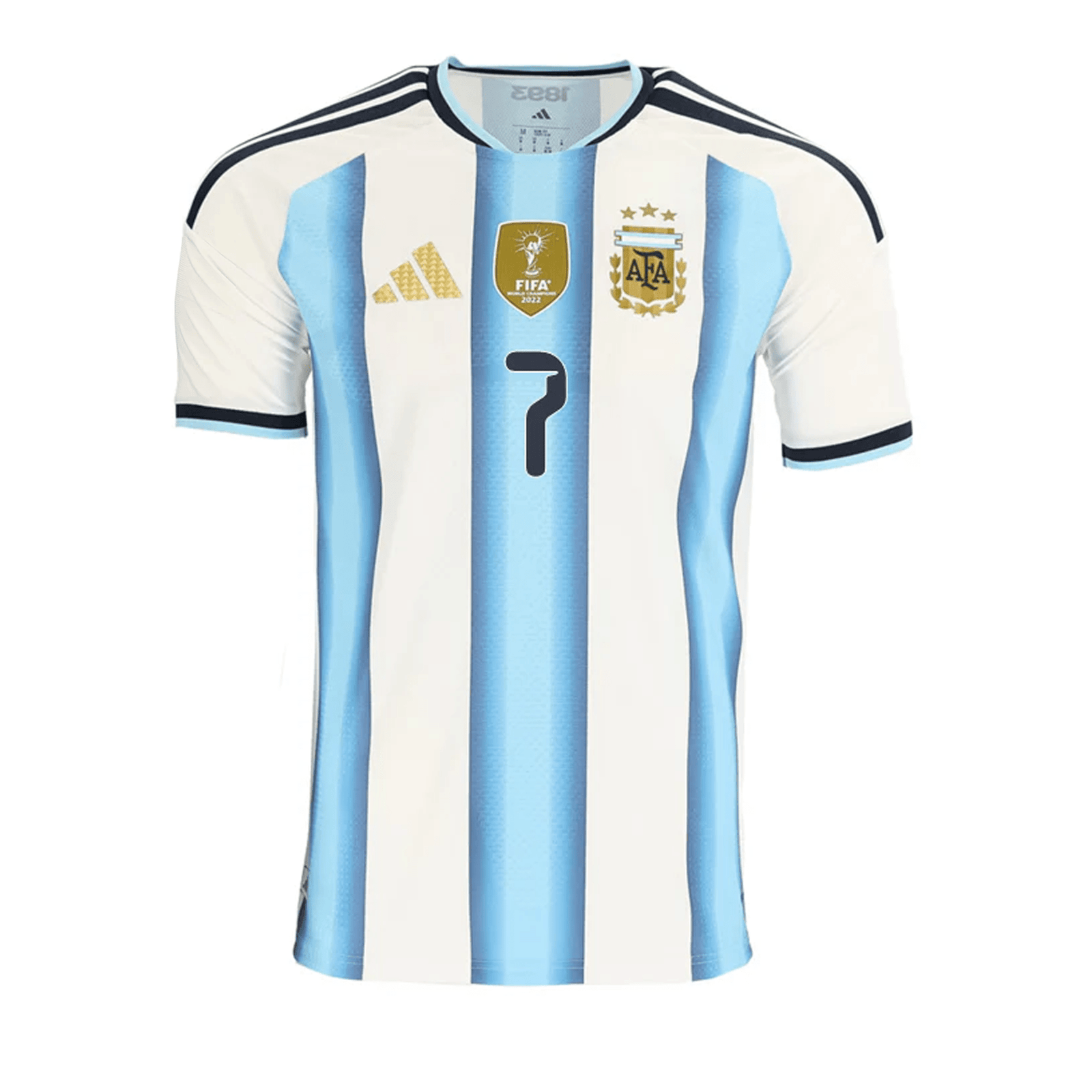 adidas Men's De Paul Argentina Match Authentic Player 2026 Home Jersey (White/Icy Blue) | SoccerWearhouse