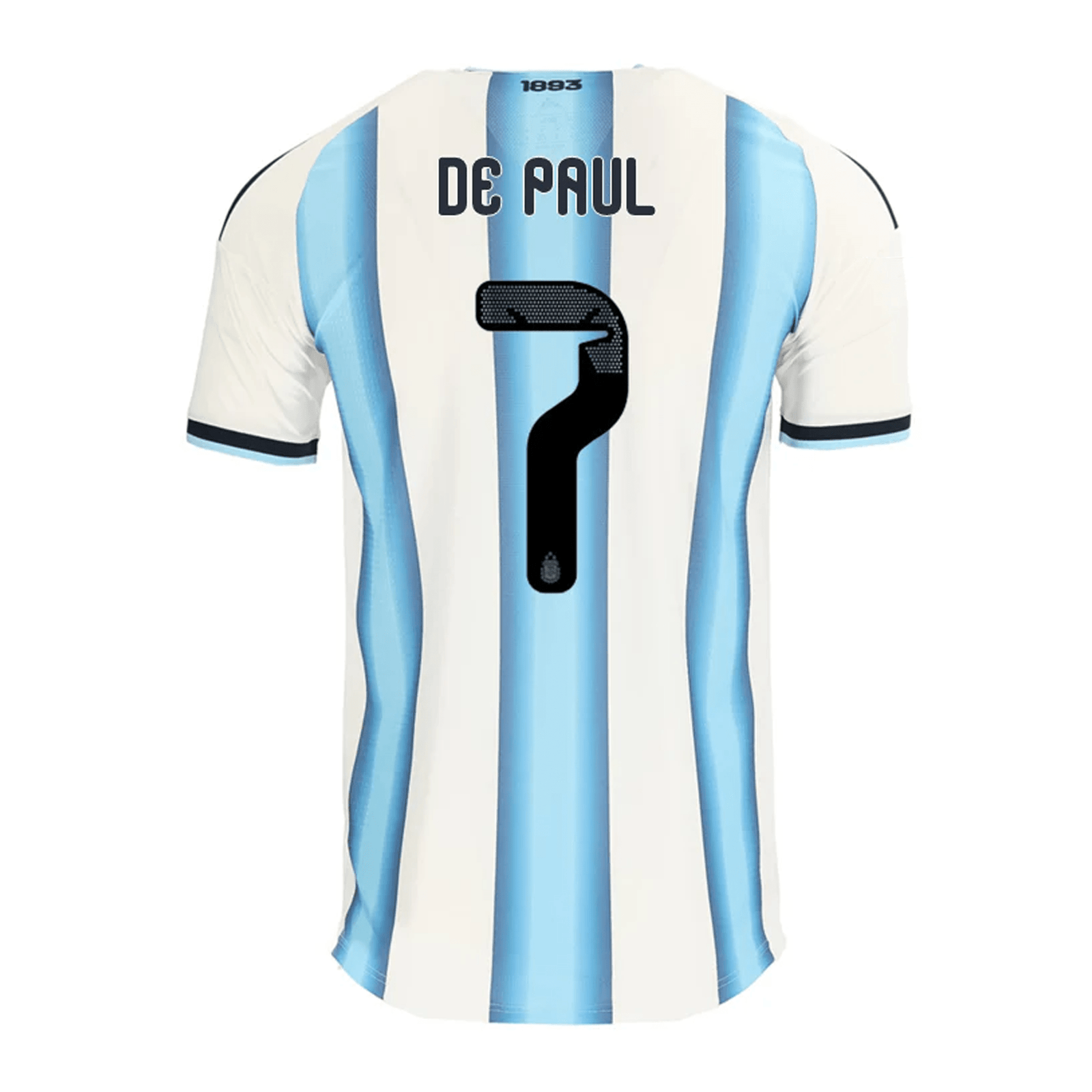 adidas Men's De Paul Argentina Match Authentic Player 2026 Home Jersey (White/Icy Blue) | SoccerWearhouse