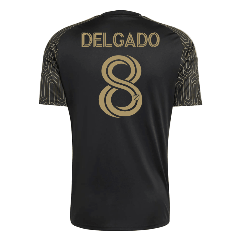 adidas Men's Delgado LAFC Stadium Home Jersey 26/27 (Black/Gold) | SoccerWearhouse