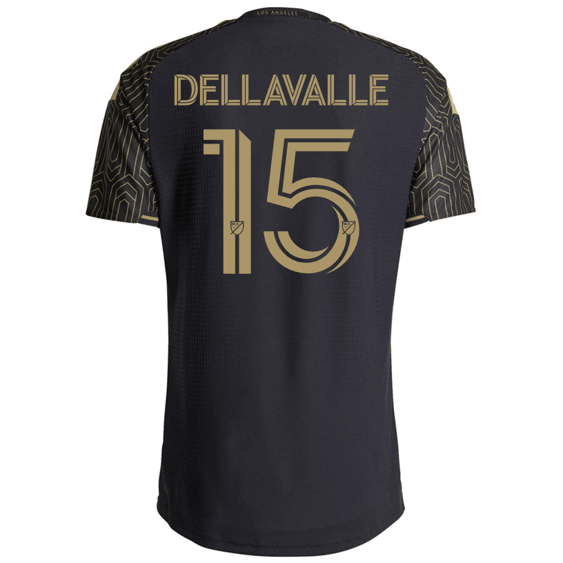 adidas Men's Dellavalle LAFC Authentic Match Home Jersey 26/27 (Black/Gold) | SoccerWearhouse