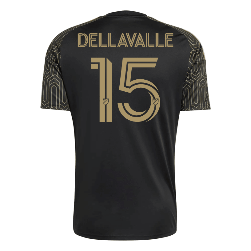adidas Men's Dellavalle LAFC Stadium Home Jersey 26/27 (Black/Gold) | SoccerWearhouse