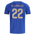 adidas Men's Di Lorenzo Italy Home Stadium Jersey 2026 (Bold Blue)