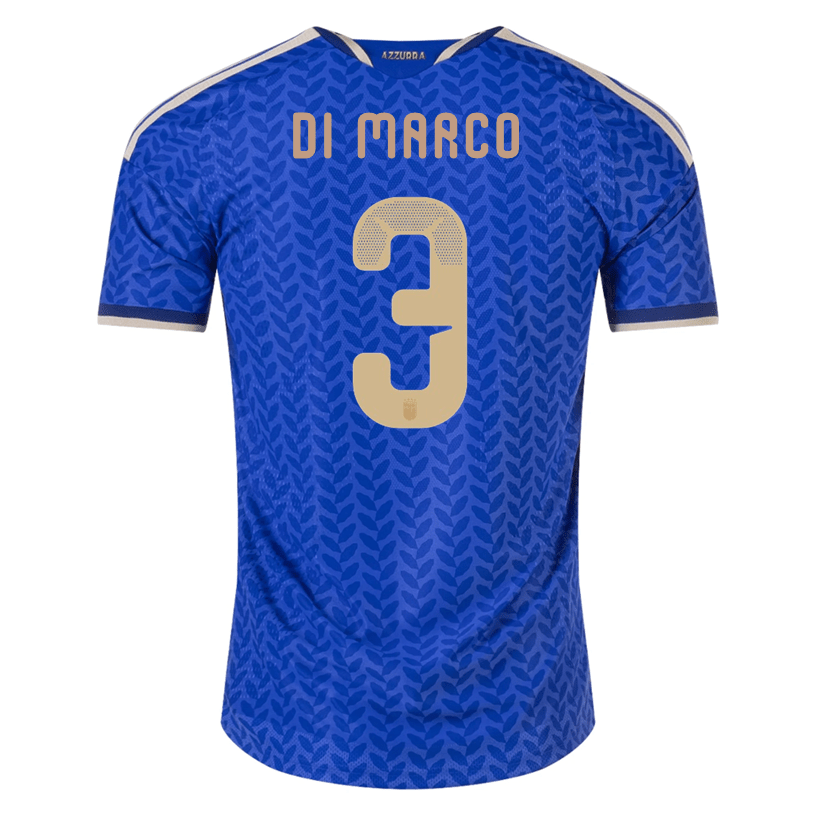 adidas Men's Di Marco Italy 2026 Authentic Home Jersey (Bold Blue) | SoccerWearhouse