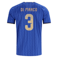 adidas Men's Di Marco Italy Home Stadium Jersey 2026 (Bold Blue)