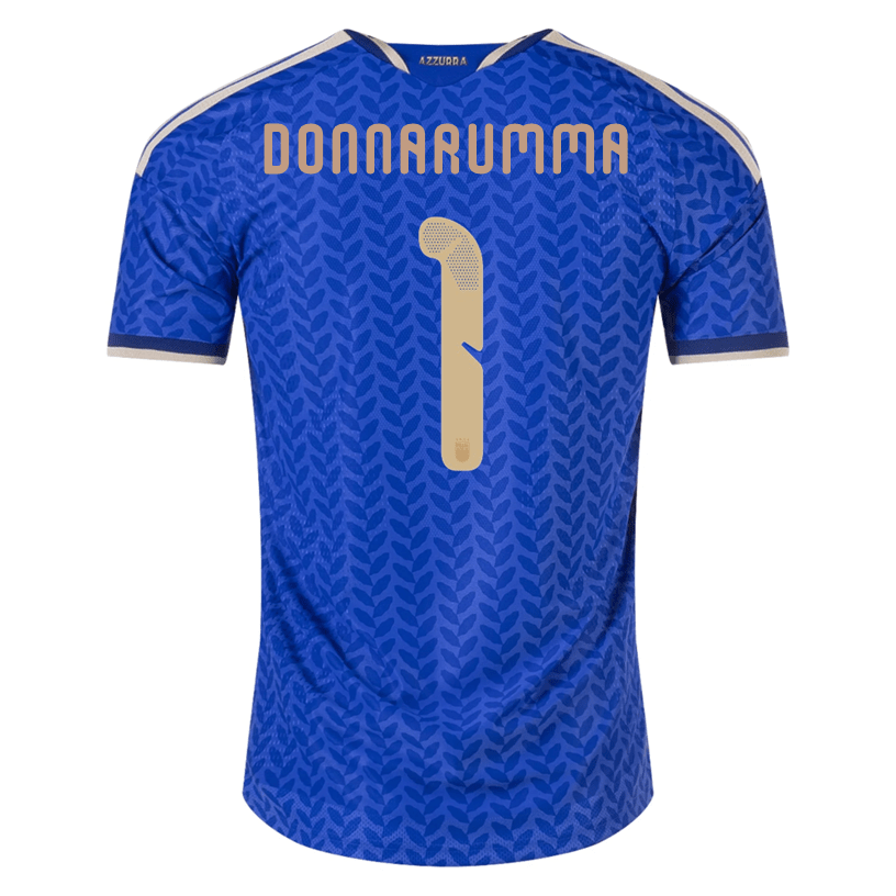 adidas Men's Donnarumma Italy 2026 Authentic Home Jersey (Bold Blue) | SoccerWearhouse