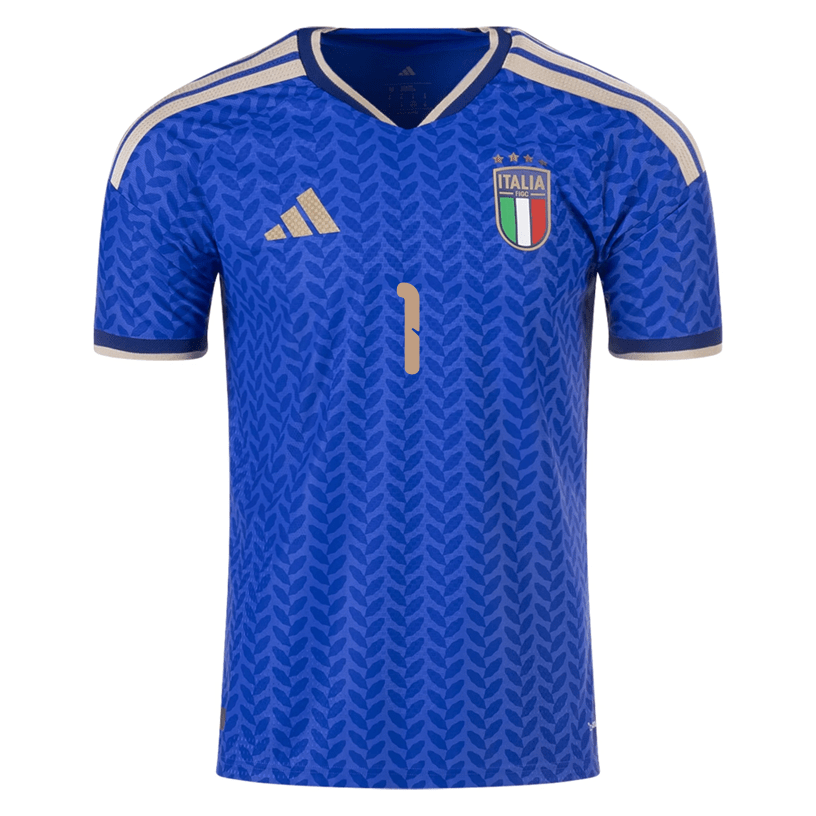 adidas Men's Donnarumma Italy 2026 Authentic Home Jersey (Bold Blue) | SoccerWearhouse