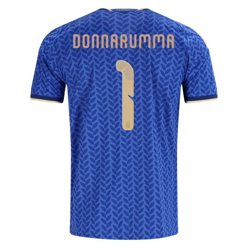 adidas Men's Donnarumma Italy Home Stadium Jersey 2026 (Bold Blue) | SoccerWearhouse