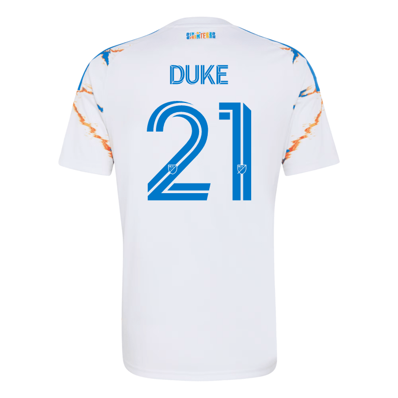 adidas Men's Duke San Diego FC 26/27 Away Stadium Jersey (White) | SoccerWearhouse