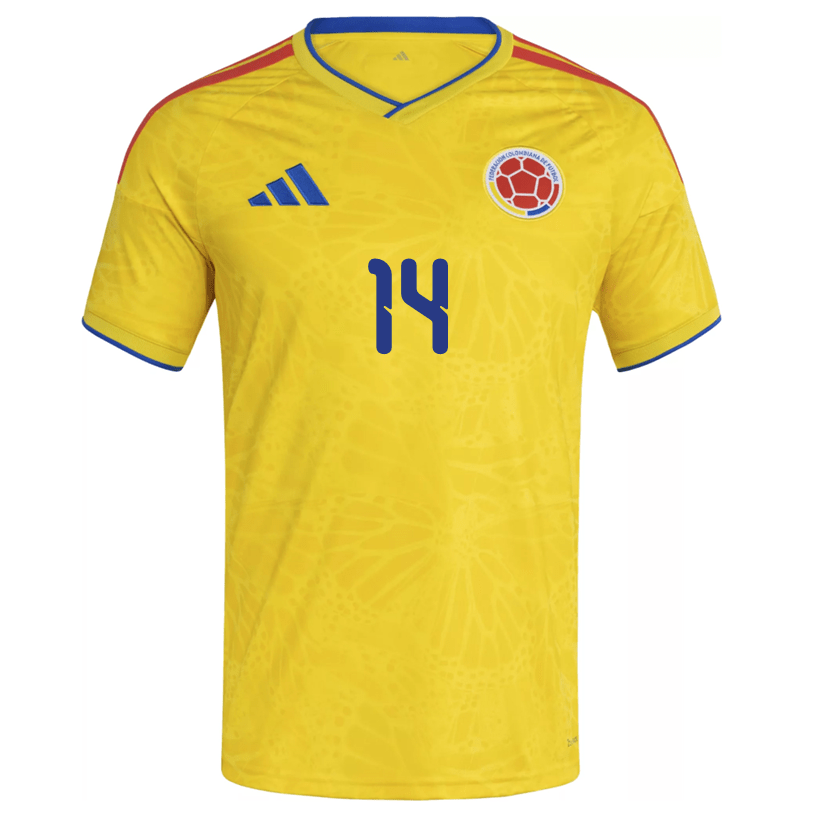 adidas Men's Duran Colombia 2026 Home Jersey (Impact Yellow) | SoccerWearhouse