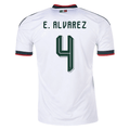 adidas Men's E. Alvarez Mexico 2026 Away Stadium Jersey (White)