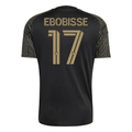 adidas Men's Ebobisse LAFC Stadium Home Jersey 26/27 (Black/Gold)