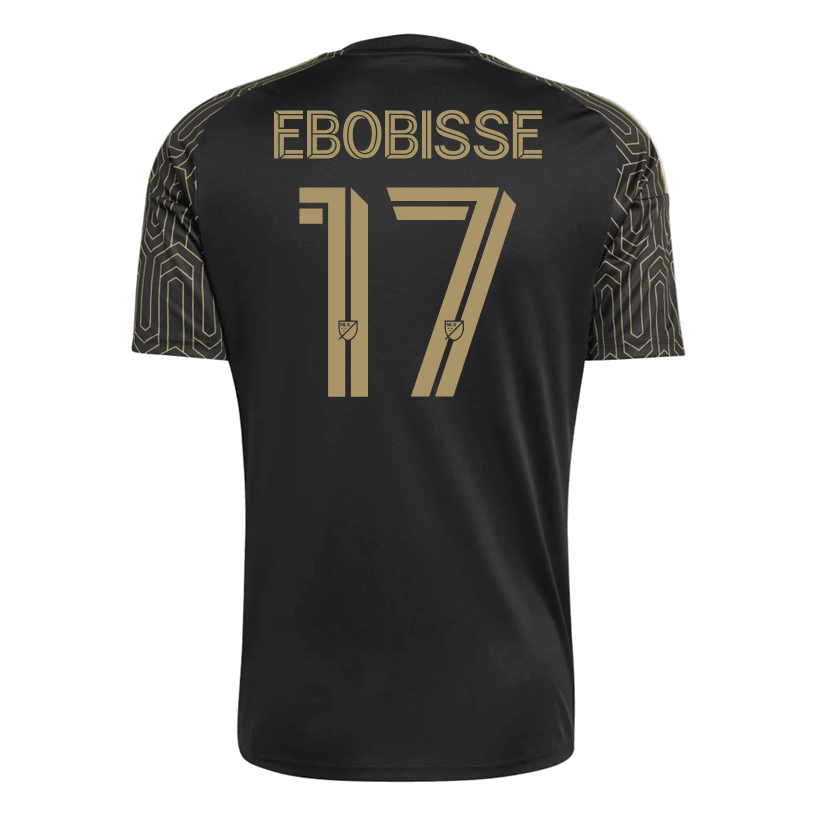 adidas Men's Ebobisse LAFC Stadium Home Jersey 26/27 (Black/Gold) | SoccerWearhouse