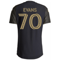 adidas Men's Evans LAFC Authentic Match Home Jersey 26/27 (Black/Gold)