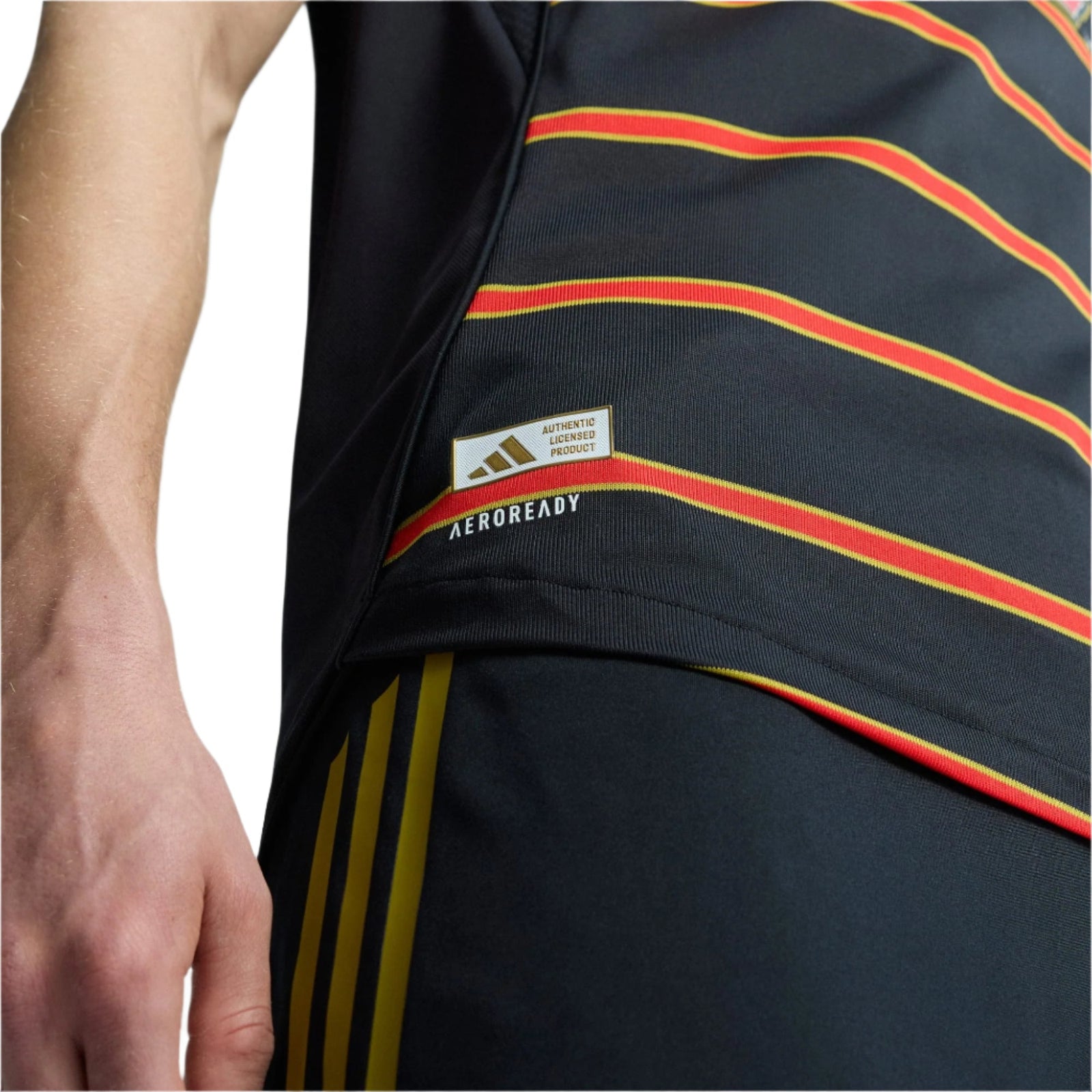 adidas Men's FC Dallas Burn Authentic Retro Third Jersey 25/26 (Black) | SoccerWearhouse