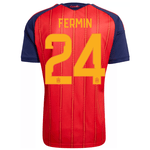 adidas Men's Gavi Spain World Cup Home Jersey 2026 (Vivid Red)