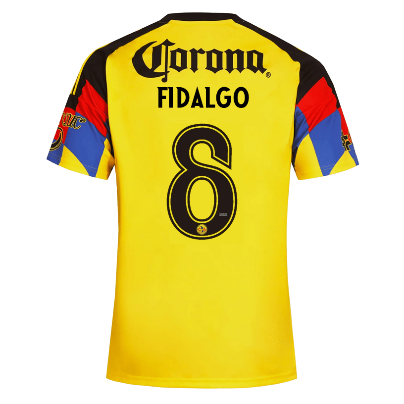 adidas Men's Fidalgo Club America Home Jersey 25/26 (Yellow) | SoccerWearhouse