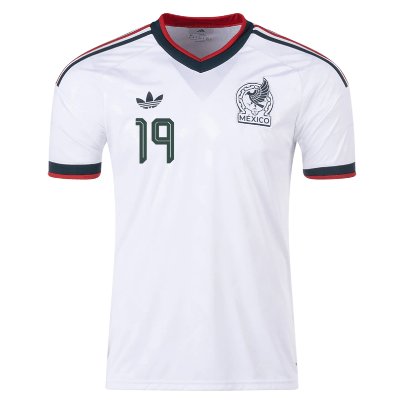 adidas Men's Fidalgo Mexico 2026 Away Stadium Jersey (White)