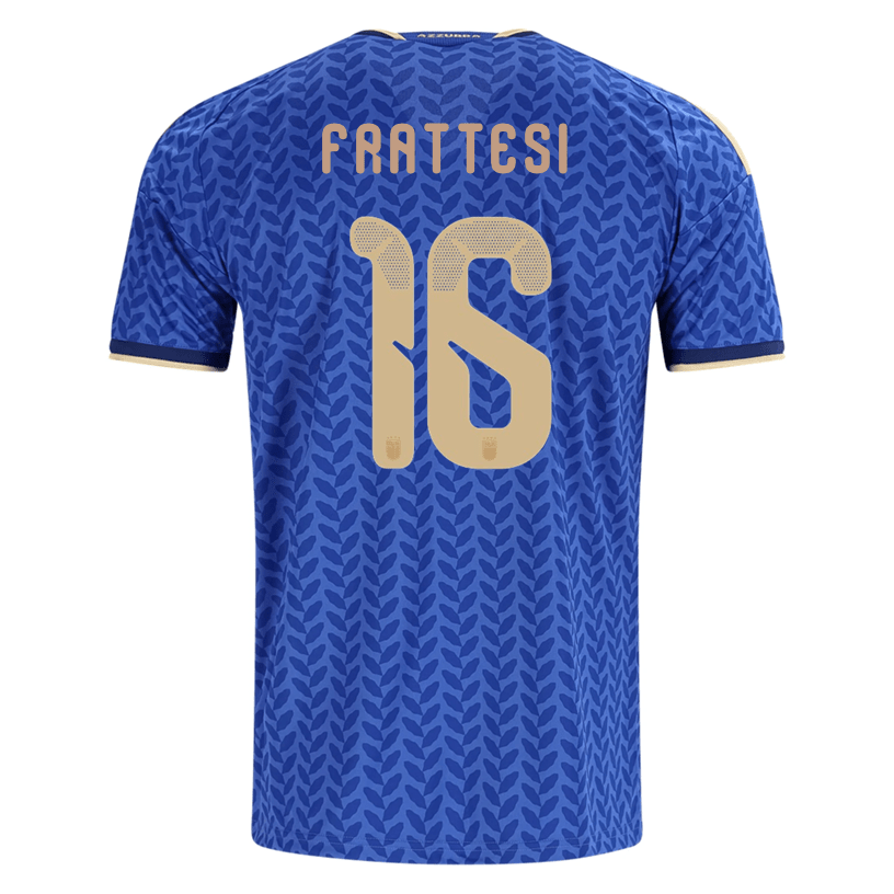 adidas Men's Frattesi Italy Home Stadium Jersey 2026 (Bold Blue) | SoccerWearhouse
