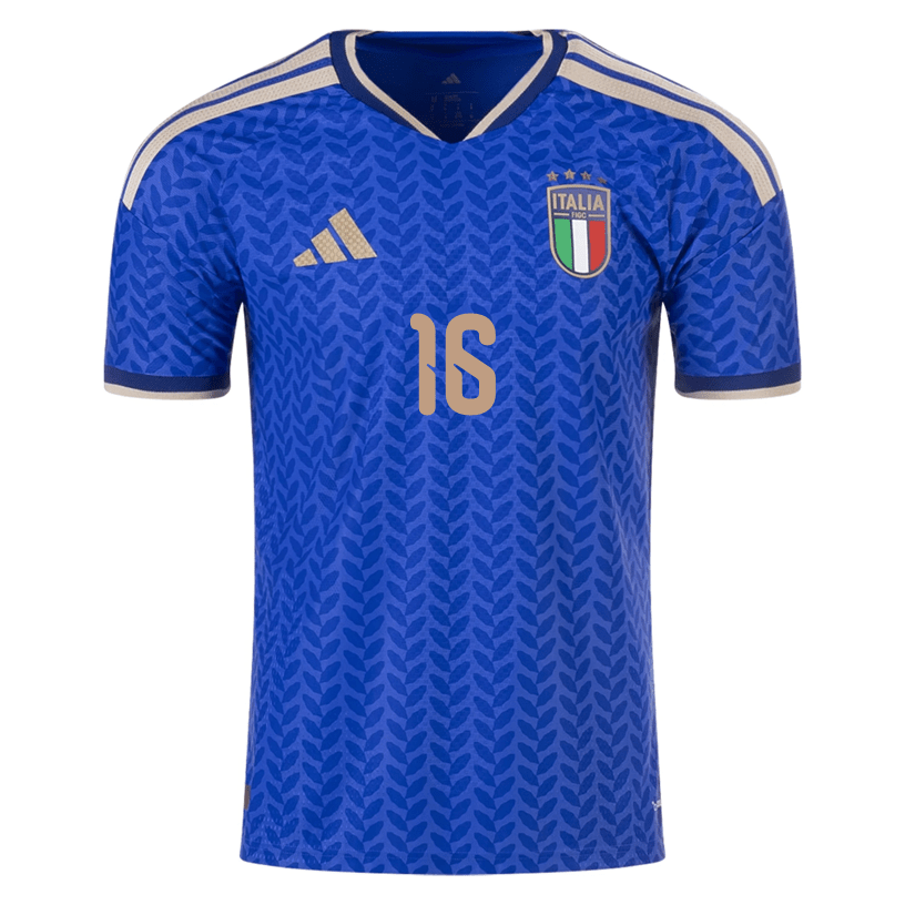 adidas Men's Frattesi Italy Home Stadium Jersey 2026 (Bold Blue) | SoccerWearhouse