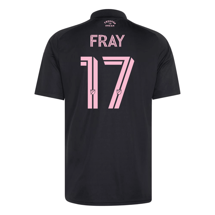 adidas Men's Fray Inter Miami CF 26/27 Away Jersey (Black/Pink) | SoccerWearhouse