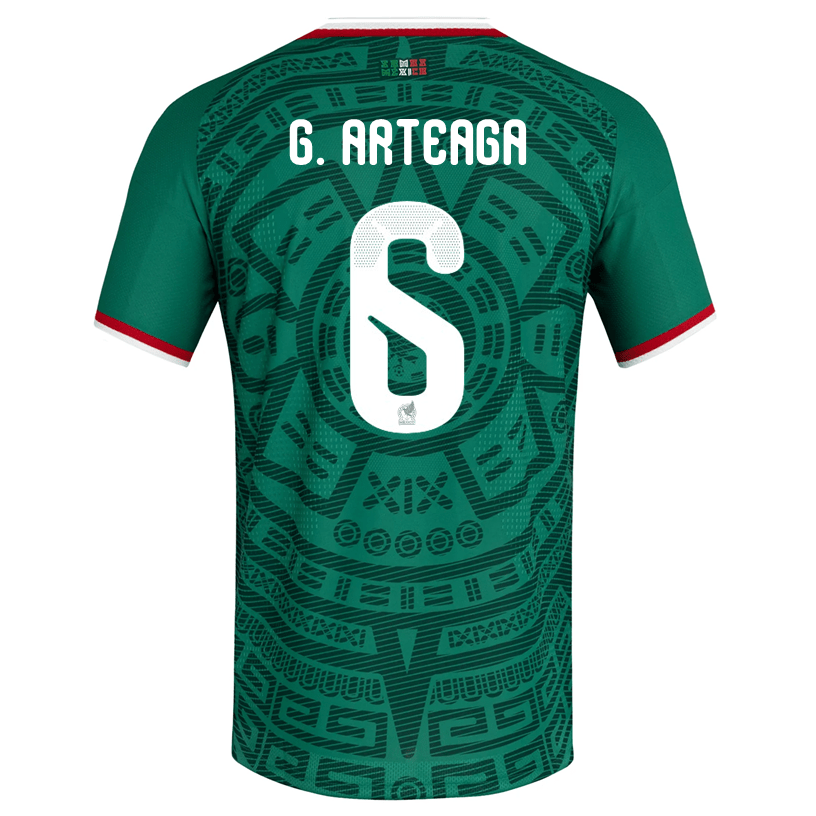 adidas Men's G. Arteaga Mexico Authentic Home 2026 World Cup Jersey (Bold Green) | SoccerWearhouse