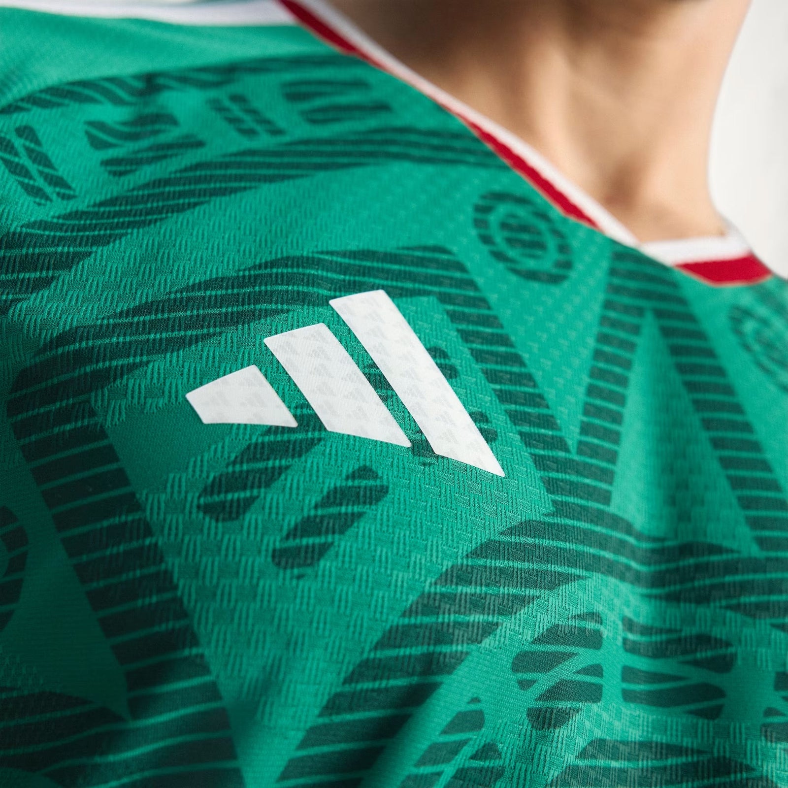 adidas Men's G. Mora Mexico Authentic Home 2026 World Cup Jersey (Bold Green) | SoccerWearhouse