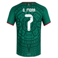 adidas Men's G. Mora Mexico Authentic Home 2026 World Cup Jersey (Bold Green)