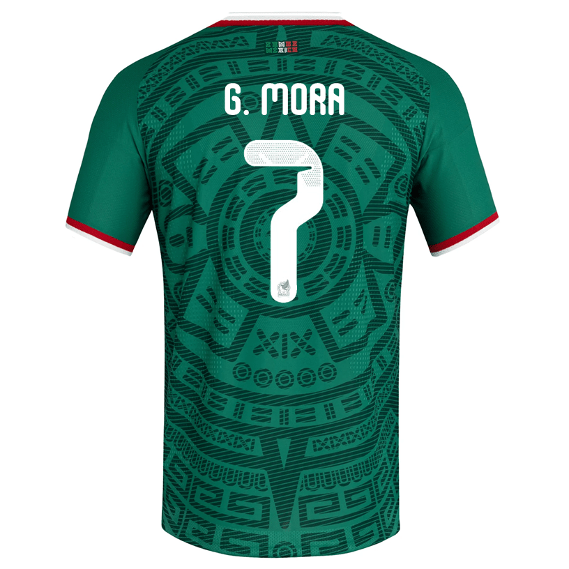adidas Men's G. Mora Mexico Authentic Home 2026 World Cup Jersey (Bold Green) | SoccerWearhouse