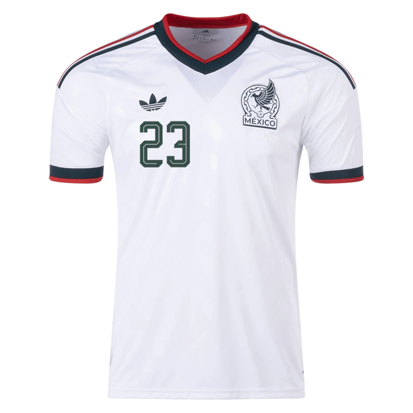 adidas Men's Gallardo Mexico 2026 Away Stadium Jersey (White) | SoccerWearhouse
