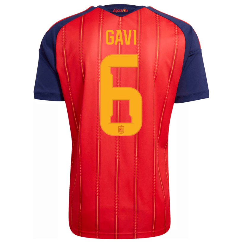 adidas Men's Gavi Spain World Cup Home Jersey 2026 (Vivid Red) | SoccerWearhouse