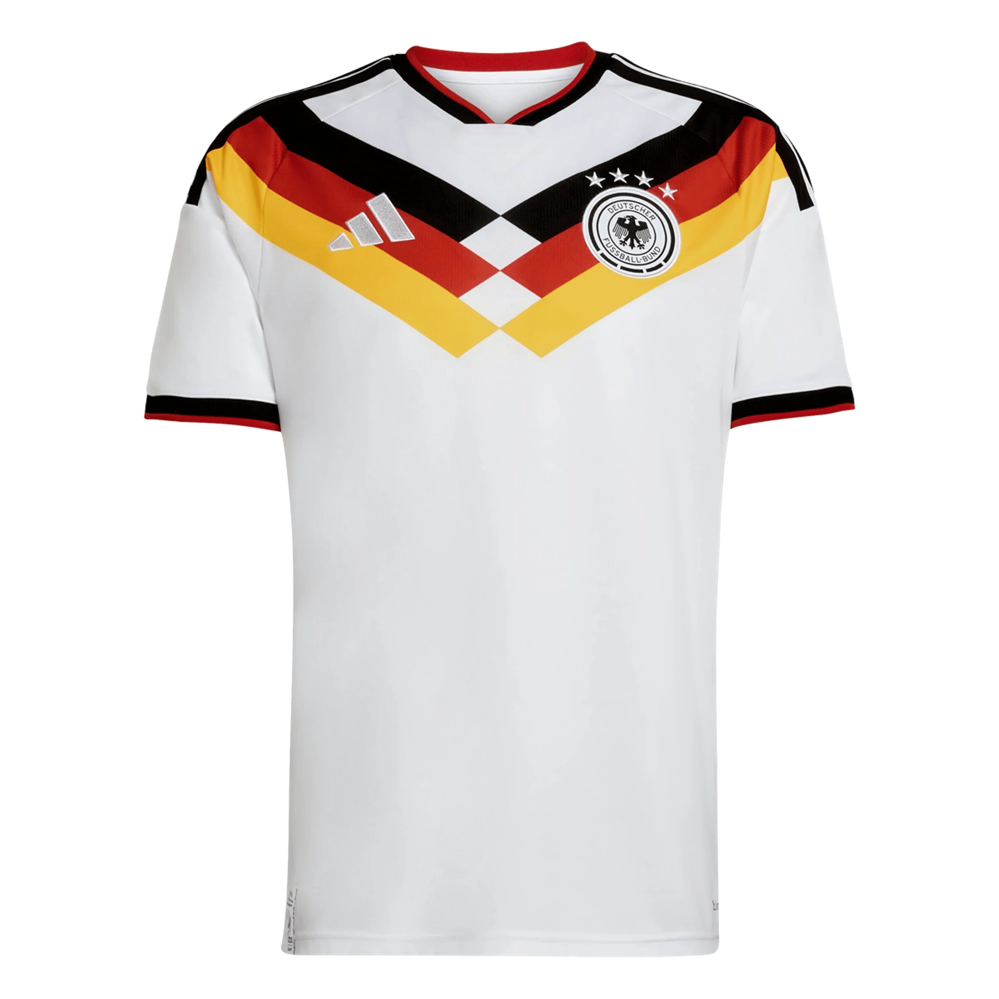 adidas Men's Germany Home World Cup Jersey 2026 (White/Black) adidas Men's Germany Home World Cup Jersey 2026 (White/Black)