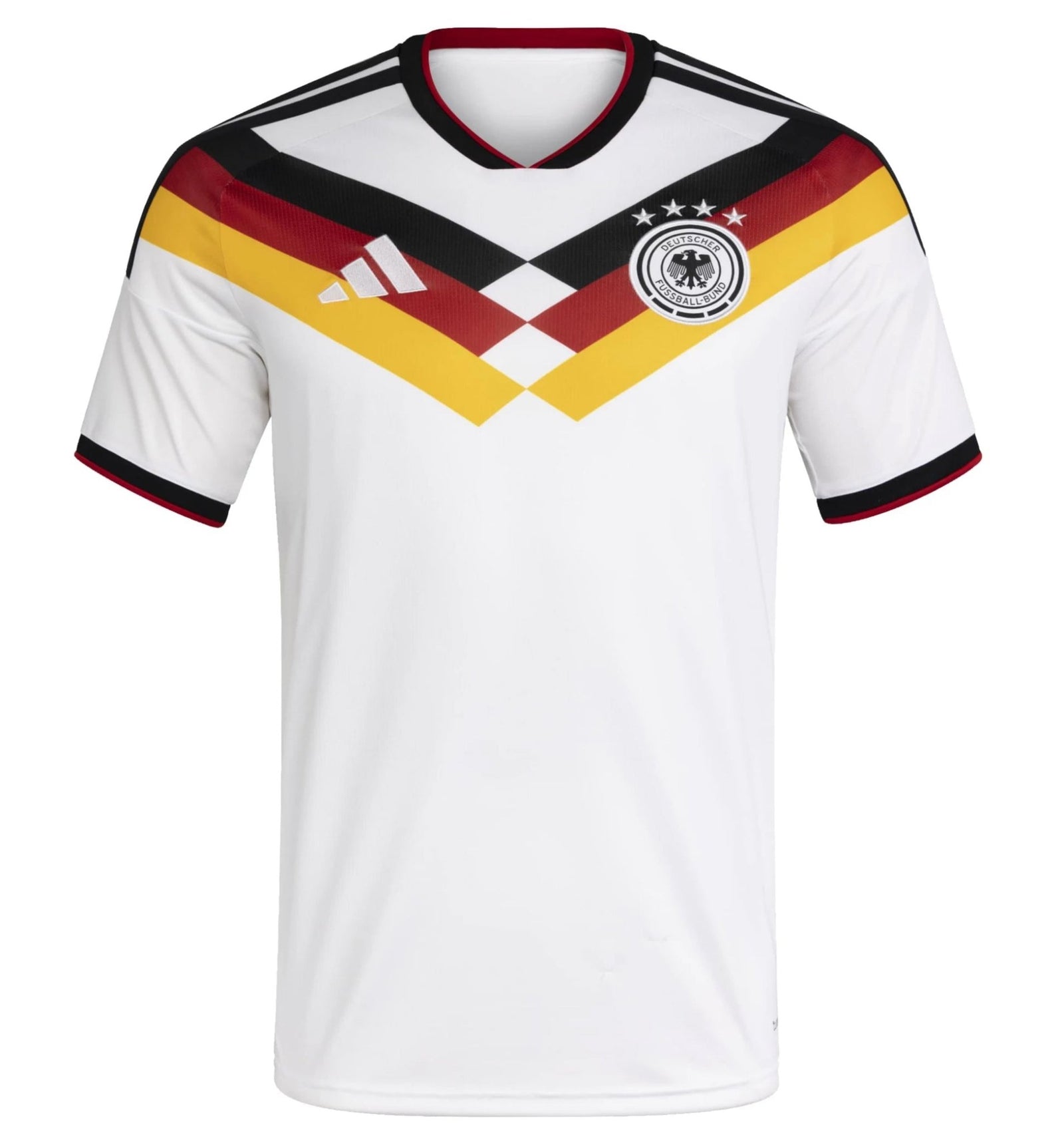 adidas Men's Germany Home World Cup Jersey 2026 (White/Black) | SoccerWearhouse