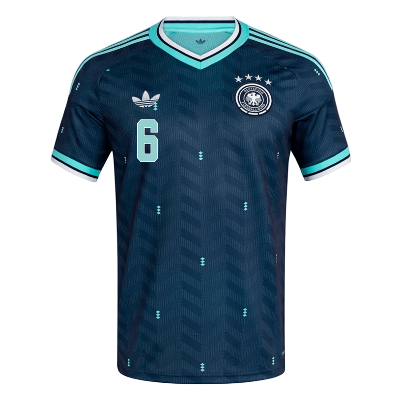 adidas Men's Germany Kimmich Away 2026 Stadium Jersey 2026 (Navy) | SoccerWearhouse