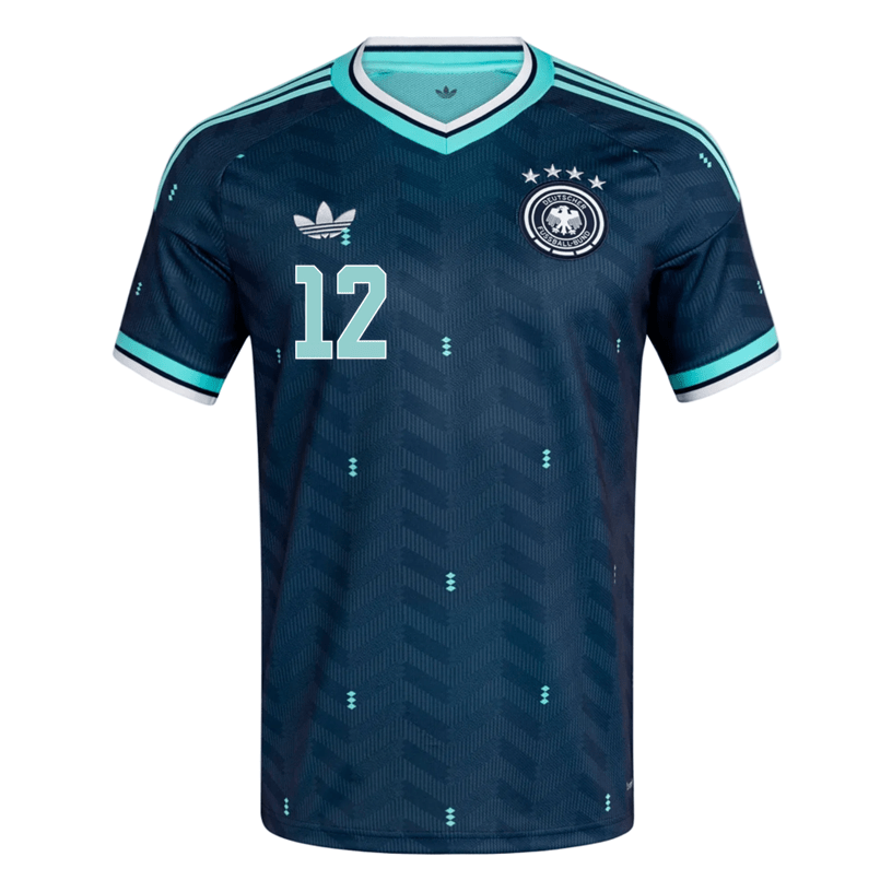 adidas Men's Germany Nubel Away 2026 Stadium Jersey 2026 (Navy) | SoccerWearhouse