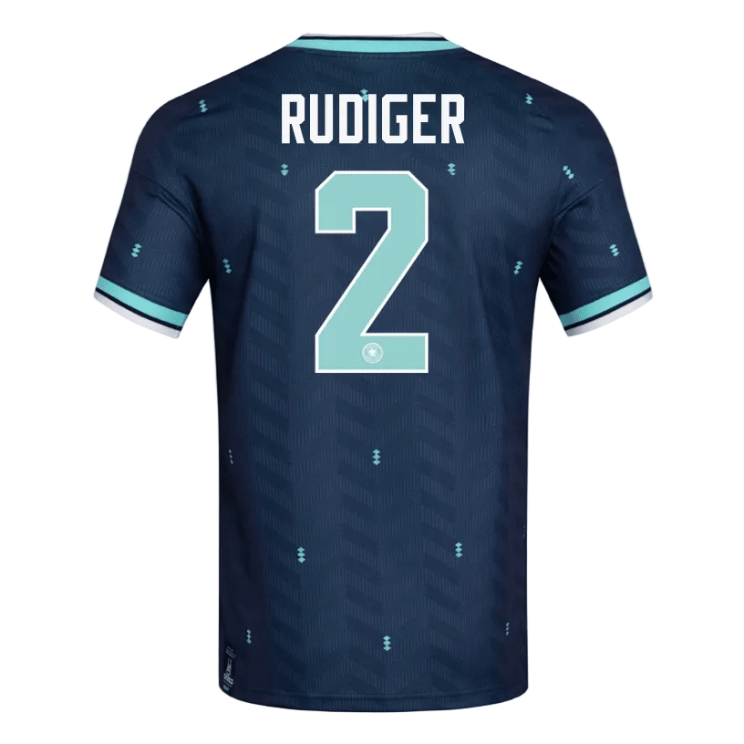 adidas Men's Germany Rudiger Away 2026 Stadium Jersey 2026 (Navy) | SoccerWearhouse
