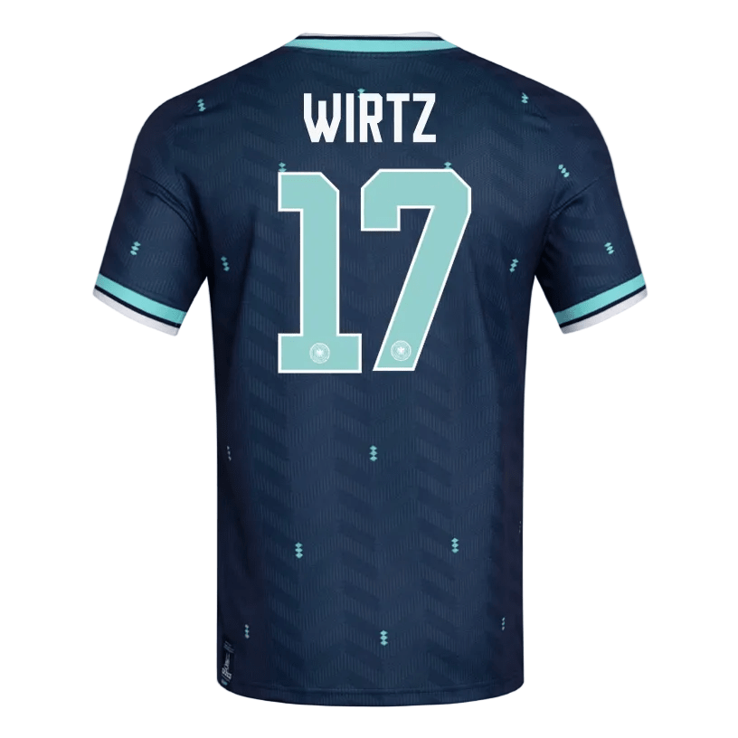 adidas Men's Germany Wirtz Away 2026 Stadium Jersey 2026 (Navy) | SoccerWearhouse