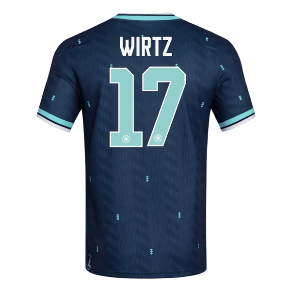 adidas Men's Germany Wirtz Away 2026 Stadium Jersey 2026 (Navy)