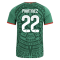 adidas Men's Guillermo Martínez Mexico Home 2026 World Cup Jersey (Bold Green)