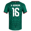 adidas Men's H. Herrera Mexico Authentic Home 2026 World Cup Jersey (Bold Green)