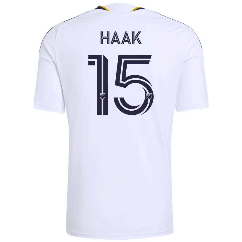 adidas Men's Haak LA Galaxy Home Stadium Jersey 26/27 (White) | SoccerWearhouse