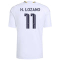 adidas Men's Hirving Lozano LA Galaxy Home Stadium Jersey 26/27 (White)