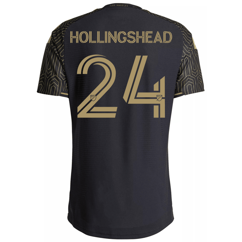 adidas Men's Hollingshead LAFC Authentic Match Home Jersey 26/27 (Black/Gold) | SoccerWearhouse